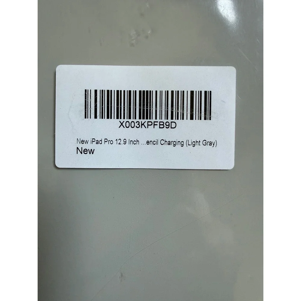 Unbranded Tablet Case iPad Pro 12.9 Light Gray New Pencil Charging Folio Stand